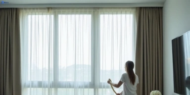 Delicate sheer drape cleaning boondall Matty Curtain Cleaning