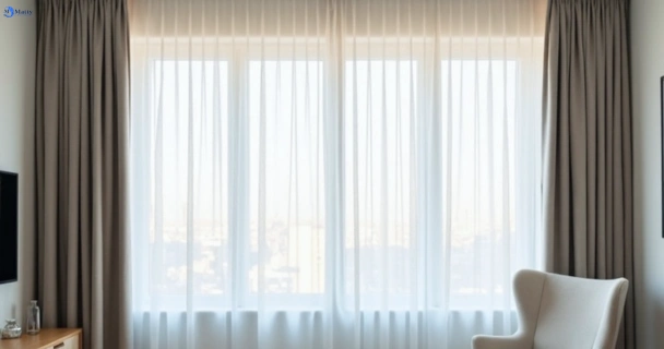 Restored vibrant drapes in boondall QLD after Matty Curtain Cleaning