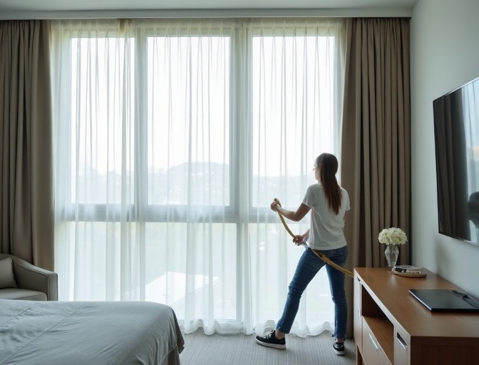 Boondall Sheer Curtain Cleaning
